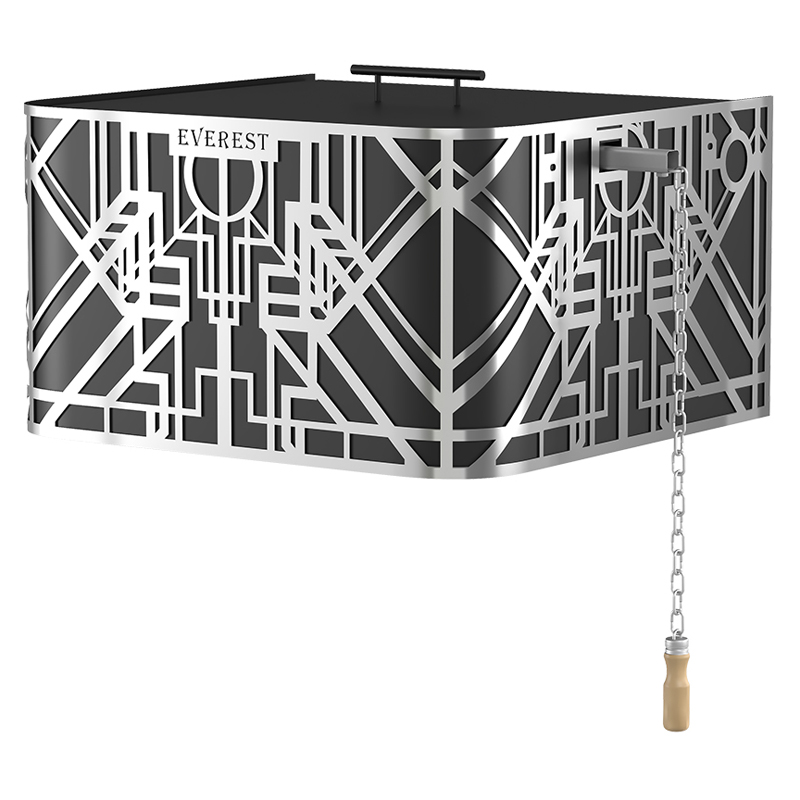 Обливное устройство Эверест BLACK GALAXY INOX 35 л